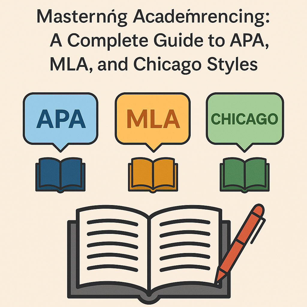 A Complete Guide to APA, MLA, and Chicago Styles